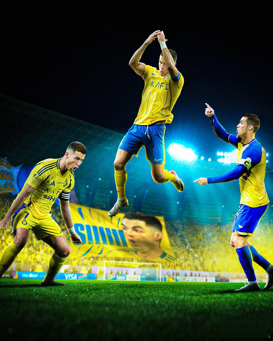 关于愿景想象成真，足球场上的激情燃烧起来的信息